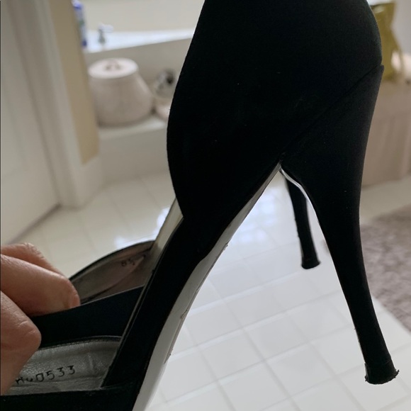 Stuart Weitzman black heels with beautiful stones - Picture 8 of 8